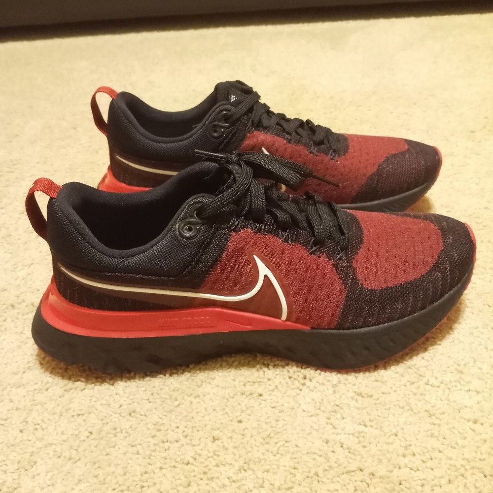 Nike React Infinity Run FK 2 Men's Size 10.5  Crimson New with Box